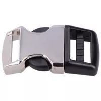 Nickel Plated Halb Metallschnalle 1 Inch Nickel Plated Halb Metallschnalle 1 Inch