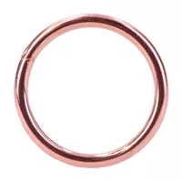 Rose Gold 35 x 4 mm O-Ring Rose Gold 35 x 4 mm O-Ring