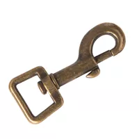 Antique Brass Snap Hook 65 mm - ⧄ 19 mm Antique Brass Snap Hook 65 mm - ⧄ 19 mm