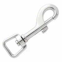 Chrome Plated Snap Hook 76 mm - ⧄ 17 mm Chrome Plated Snap Hook 76 mm - ⧄ 17 mm
