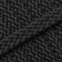 Anthracite PPM Corde - Ø 8mm. (plane/sans noyau) Anthracite PPM Corde - Ø 8mm. (plane/sans noyau)