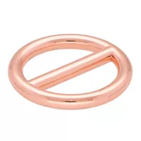 Rundringe mit Steg 'Rose Gold' 25 x 4 mm Rundringe mit Steg 'Rose Gold' 25 x 4 mm