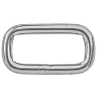 Edelstahl 25 x 4 mm Quadratische Ringe Edelstahl 25 x 4 mm Quadratische Ringe