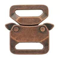 25mm - Copper Metal Safe Lock Buckle 25mm - Copper Metal Safe Lock Buckle