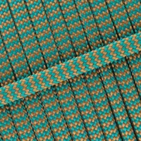 Aquamarine Bleu & Golden Copper Glamour Shockwave Paracorde 550 Type III Aquamarine Bleu & Golden Copper Glamour Shockwave Paracorde 550 Type III