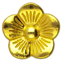 Schieber Perle Blume - Gold Schieber Perle Blume - Gold