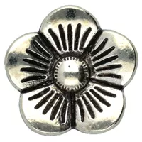 Schieber Perle Blume - Silber Schieber Perle Blume - Silber