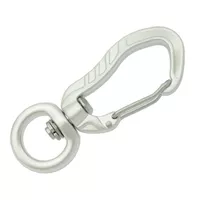 Mousqueton en aluminium 75 mm - Oeil carré Mousqueton en aluminium 75 mm - Oeil carré