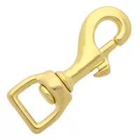 Solid Brass Snap Hook 75 mm - ⧄ 17 mm Solid Brass Snap Hook 75 mm - ⧄ 17 mm
