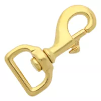Solid Brass Snap Hook 77 mm - ⧄ 27 mm Solid Brass Snap Hook 77 mm - ⧄ 27 mm