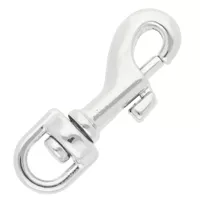 Chrome Plated Snap Hook 39 mm - Ø 6 mm Chrome Plated Snap Hook 39 mm - Ø 6 mm