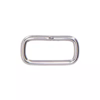 Edelstahl 17 x 2 mm Quadratische Ringe Edelstahl 17 x 2 mm Quadratische Ringe