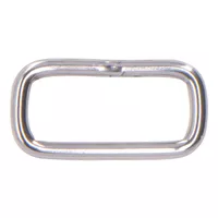 Quadratische Ringe 'Edelstahl' 25 x 3 mm Quadratische Ringe 'Edelstahl' 25 x 3 mm