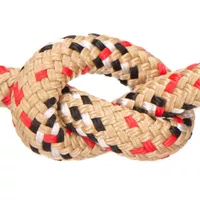 Tartan Beige 12 mm Seil - PPM Doppelgeflecht Tartan Beige 12 mm Seil - PPM Doppelgeflecht