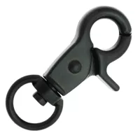 Clip Mousqueton Noir 46 mm - Ø 10 mm Clip Mousqueton Noir 46 mm - Ø 10 mm