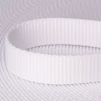 Blanc 10mm Heavy Webbing Blanc 10mm Heavy Webbing