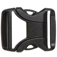 Black Buckle 1 1/2" (XL) YKK (38mm) Black Buckle 1 1/2" (XL) YKK (38mm)