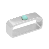 Silber Passant Ring 'Mineral Stone' - 25 mm Silber Passant Ring 'Mineral Stone' - 25 mm