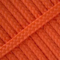 Neon Orange PPM koord - Ø 6mm. (plat/zonder kern)