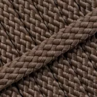 Brown PPM Cord - Ø 8mm. (plat/zonder kern)