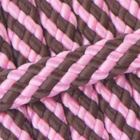 Chocolate Heart PPM Multicord - Ø 12mm. (plat/zonder kern)