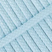 Baby Blue PPM koord - Ø 6mm. (plat/zonder kern)