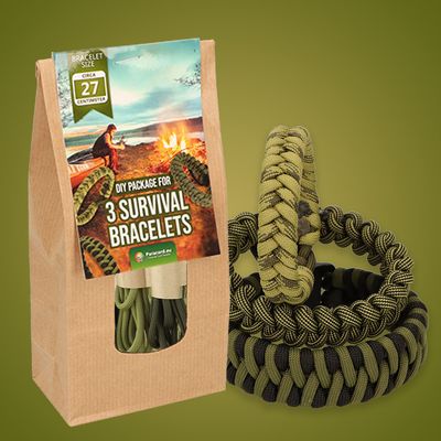 A 2S Paracord Bracelet K-2 Peak Series Survival Gear Kit: Ultimate Adventure Essential