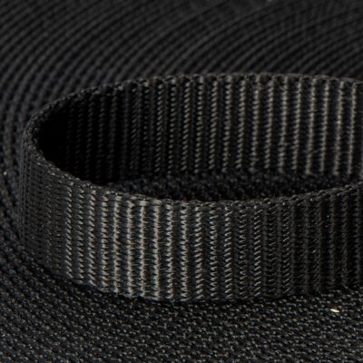 Black 20mm Heavy Webbing - Main Image