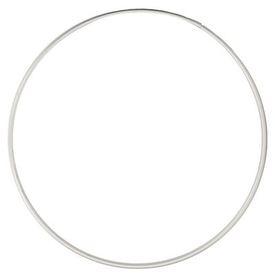 25 cm Macramé Metal Circle Ring - Main Image