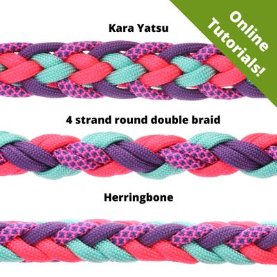 DIY Kit ''Purplelicious'' Make your own Dog Leash