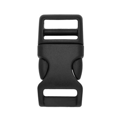 POM-Buckle Plastic Black 15 mm (5/8