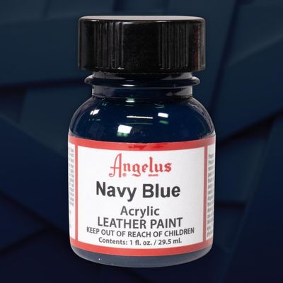 Navy Blue Angelus Acrylic Leather Paint ml (1 - Main Image