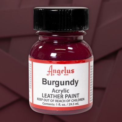 Burgundy Angelus Acrylic Leather Paint ml (11