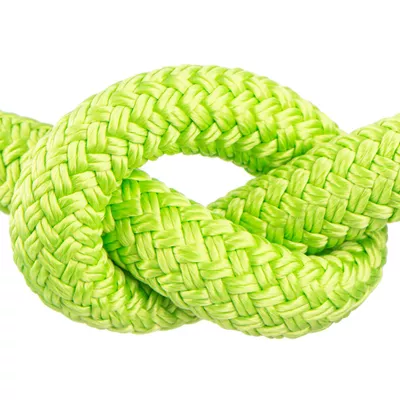 14mm Double Braided Rope Metallic Grass Green PPM